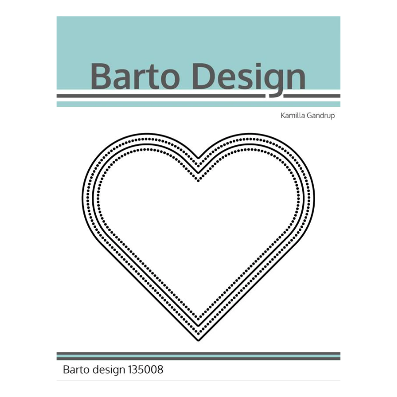 Barto Design Dies "Layered Hearts"
