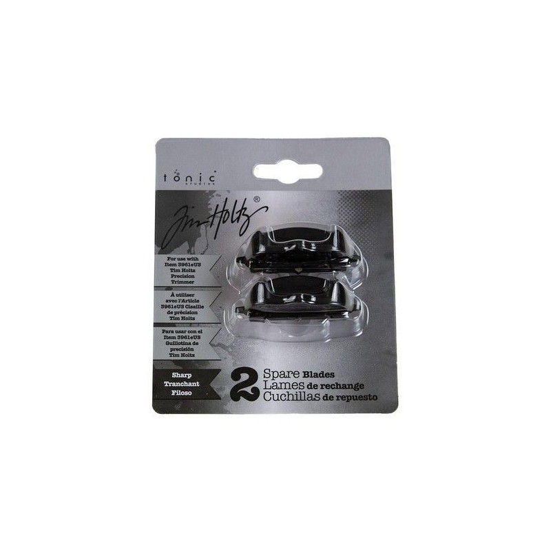 Tonic Studios Tools Precision Trimmer Spare cutting blades -2 pcs 3964E Tim Holtz