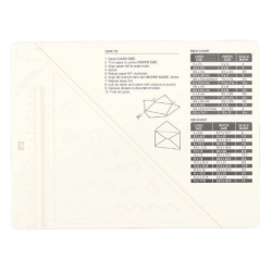 Vaessen Creative • Kuvert / Bigbräda stans INCH Card and envelope maker  16,2 x21,5 cm