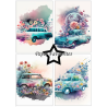 Paper Favourites Paper Pack "Floral Cars" PFA110
