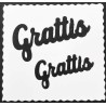 Lazer Design DIES Grattis 2 storlekar LDD-001