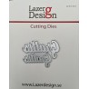 Lazer Design DIES Grattis 2 storlekar LDD-001