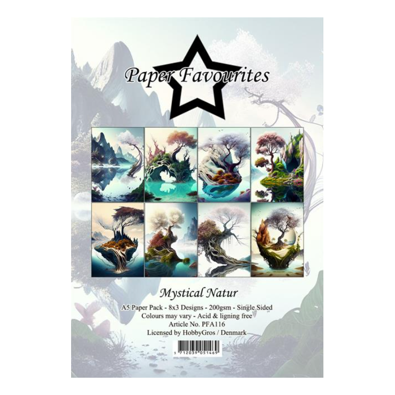 Paper Favourites Paper Pack "Mystical Natur" PFA116