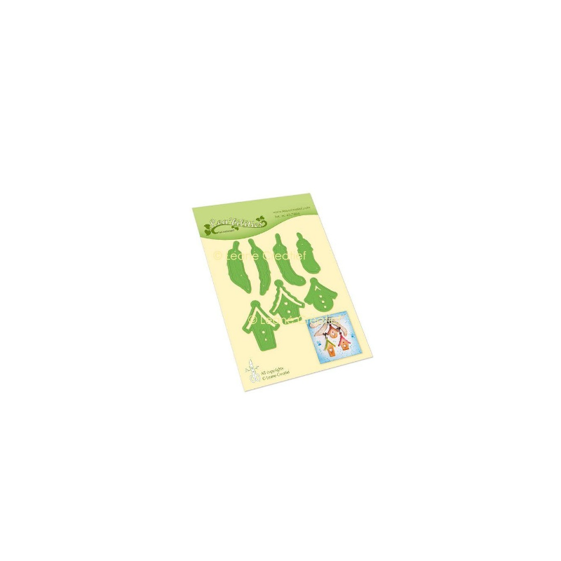 LeCrea Birdhouse and Feathers Die 45.7804