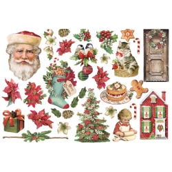 Stamperia Ephemera - Classic Christmas
