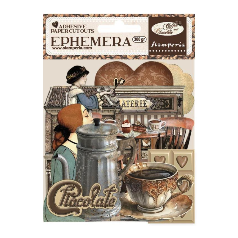 Stamperia Ephemera - Coffee and Chocolate