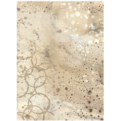 Stamperia 8 Rice paper A6 backgrounds - Coffee and Chocolate