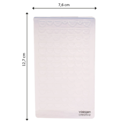 Vaessen Creative • A7 Embossing Folder MINI Pebbles
