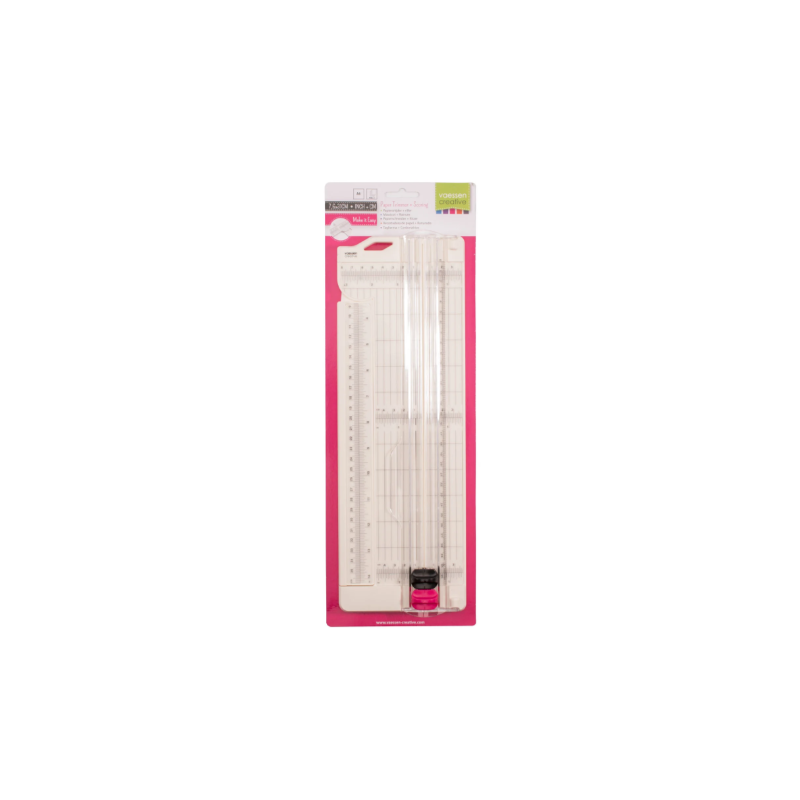 Vaessen Creative • Pappers trimmer Paper Cutter With Scoring Tool 7.6x31cm