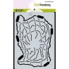 CraftEmotions A6 Mask stencil Ocean broken fishing net Carla Creaties