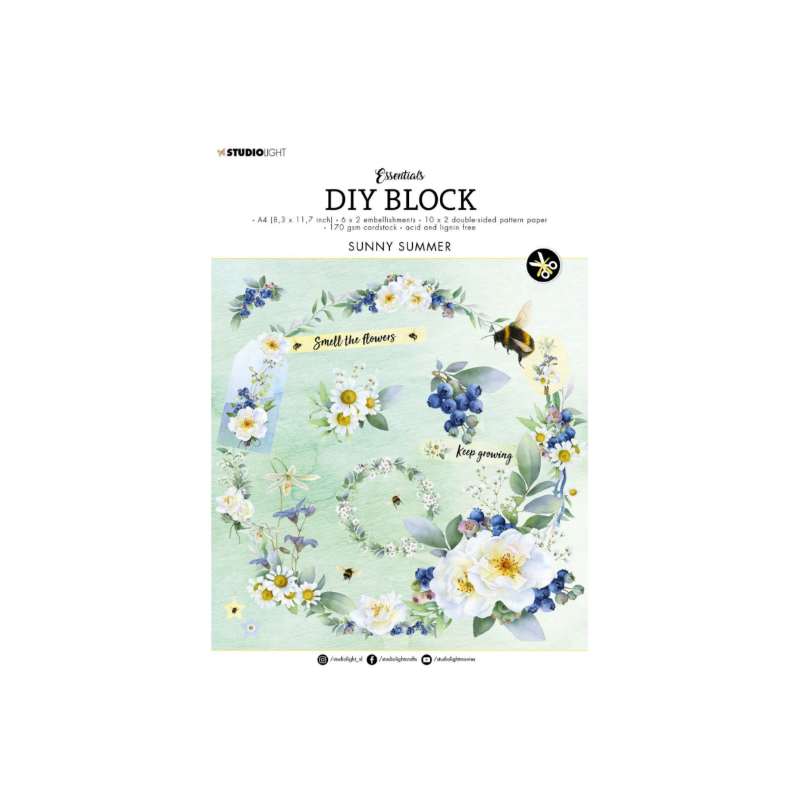 Studio Light • Essentials DIY Block Sunny Summer