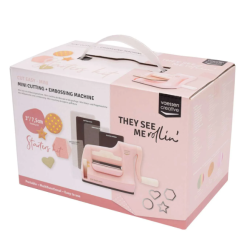Vaessen Creative • A7 Maskin START SET Pink Cut Easy Mini Cutting and embossing