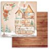 Stamperia 8x8" All Around Christmas  10 olika dubbelsidiga ark