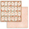 Stamperia 8x8" All Around Christmas  10 olika dubbelsidiga ark