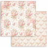 Stamperia Pad 10 sheets cm 30,5x30,5 (12"x12") Maxi Background selection - Rose Parfum