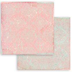 Stamperia Pad 10 sheets cm 30,5x30,5 (12"x12") Maxi Background selection - Rose Parfum