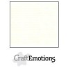 CraftE Cardstock Linen off-white 12"x12" / 10st