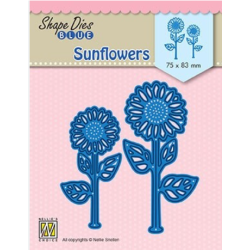 Nellies Dies – Shape Dies – Sunflowers – SDB076