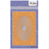 Nellies Choice Hobby Solution Dies - Oval Swirl Frame
