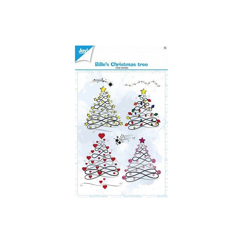 Joy! Crafts Clearstamp A6 - Clearstamps _ Billes Xmas Tree KreativDsein Design - Billes