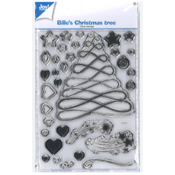 Joy! Crafts Clearstamp A6 - Clearstamps _ Billes Xmas Tree KreativDsein Design - Billes