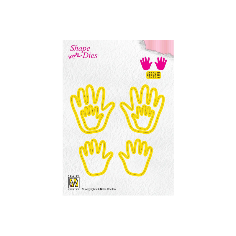 Nellie's Choice • Shape Dies Baby Hands 3pcs