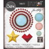Sizzix/Tim Holtz Thinlits Die "Vault - Rosettes" 666567