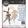 Sizzix/Tim Holtz Thinlits Die "Vault - Hippity Hop" 666562