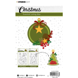 Studio Light • Essentials Cutting Dies Christmas Circle Label