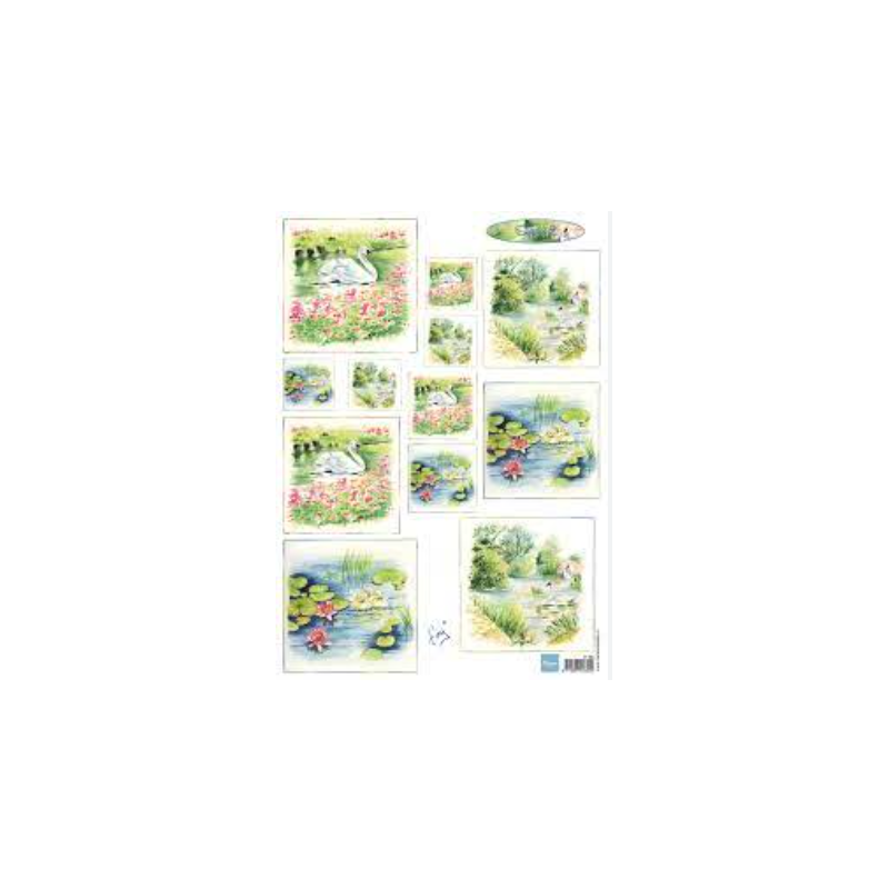 Marianne D Klippark A4 Tiny`s swans 2  IT584