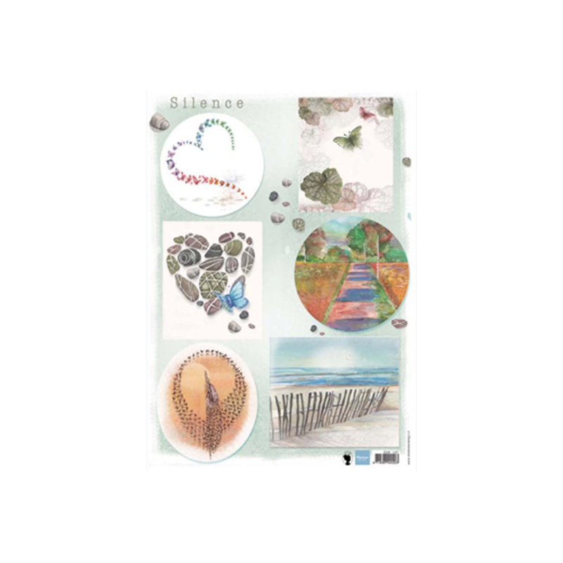 Marianne Design A4 Klippark  Silence 2  EWK1257