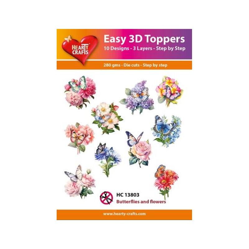 Easy 3D Toppers 10 ASS. HC13803
