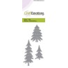CraftE Die - pine trees Card
