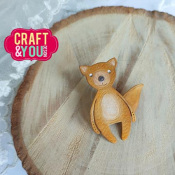Craft&You Dies "Fox baby toy" CW235