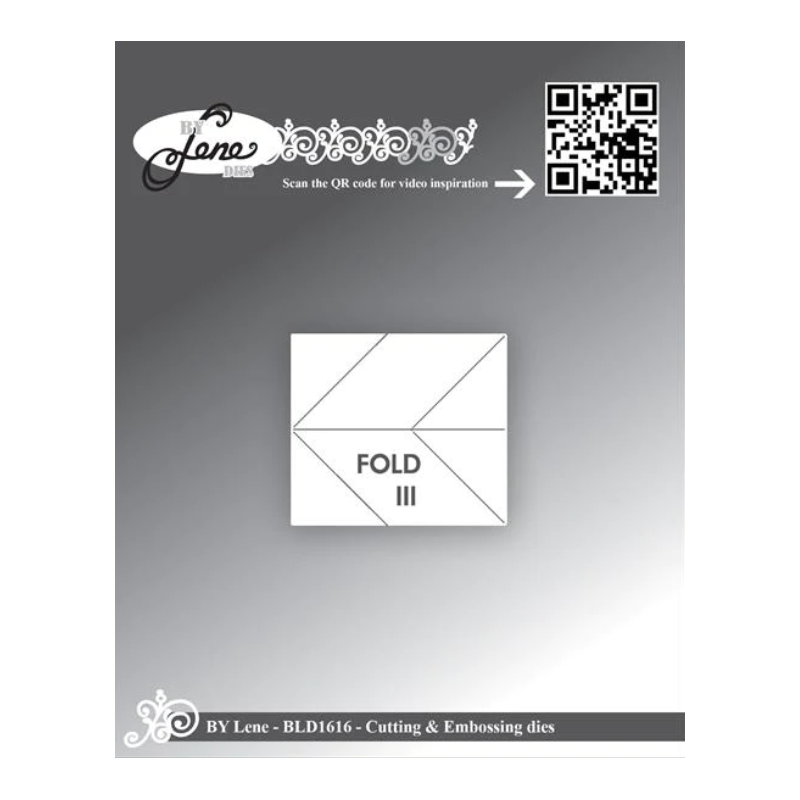 BY Lene Dies "Folding Die III" BLD1616