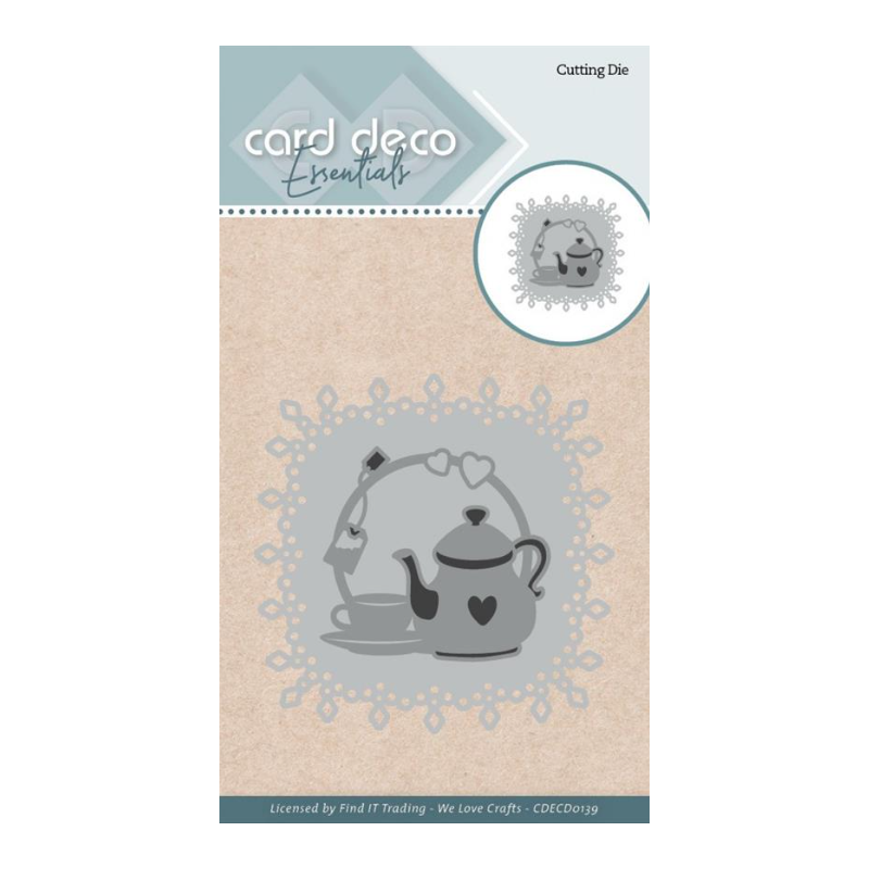 Card Deco Dies "Tea Time" CDECD0139