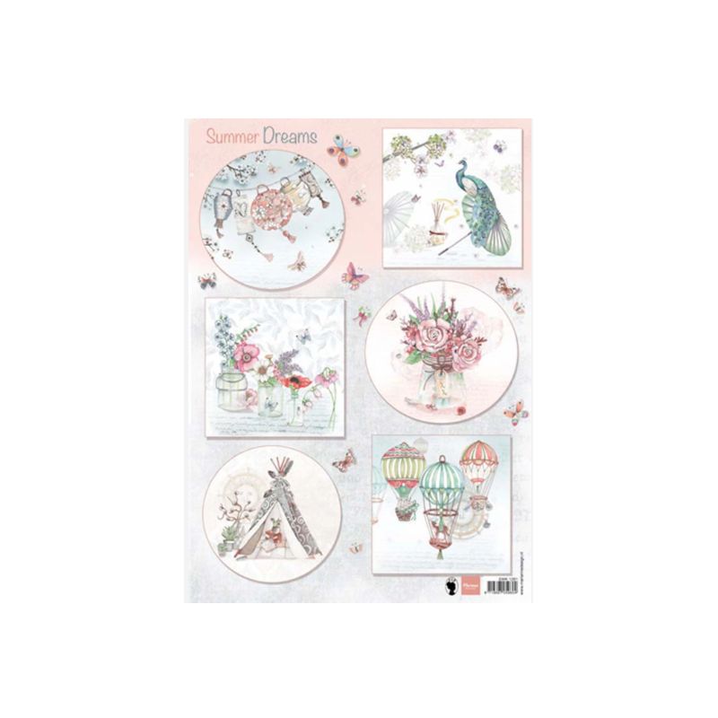 Marianne Design KlippArk Summer Dreams A4