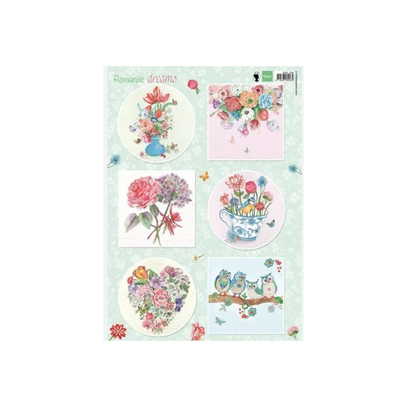 Marianne Design A4 KlippArk Romantic Dreams