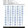 Simple and Basic Enamel Dots "Pigeon Blue (96 pcs)" SBA005