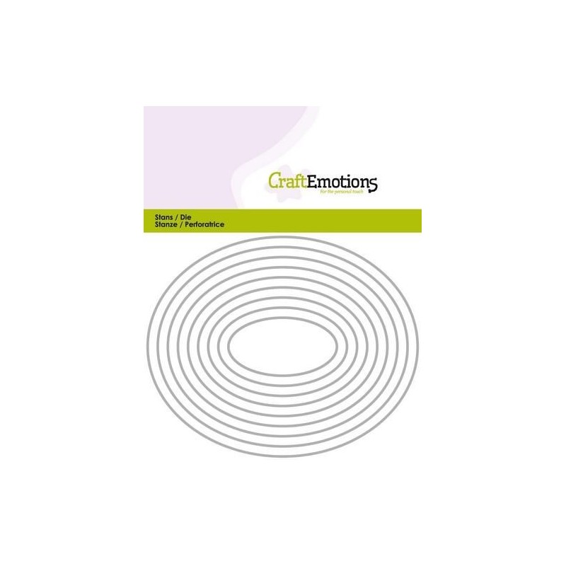 CraftE Die - edges oval