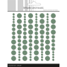 Simple and Basic Enamel Dots "Eucalyptus (96 pcs)" SBA009
