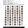 Simple and Basic Enamel Dots "Warm Grey (96 pcs)" SBA011