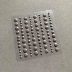 Simple and Basic Enamel Dots "Warm Grey (96 pcs)" SBA011
