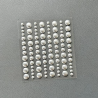 Simple and Basic Enamel Dots "Metallic Silver - Matte" SBA029