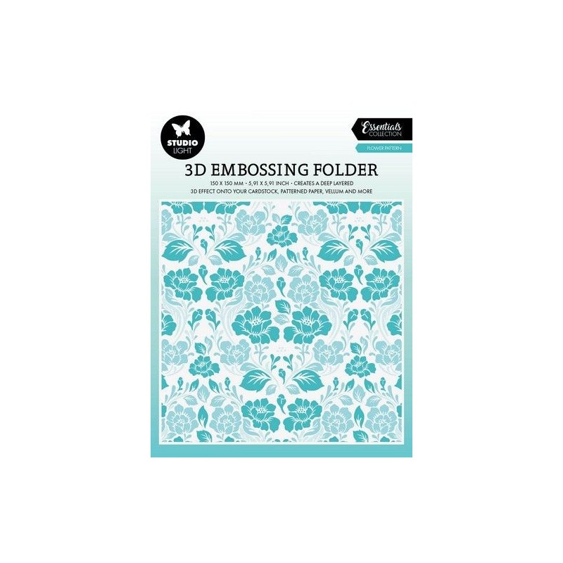 Studio Light Embossing folder Essentials nr.17 125 150x150mm