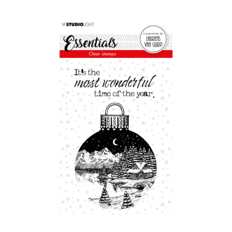 Studio Light • Essentials clear stamp Christmas ball Nr.116