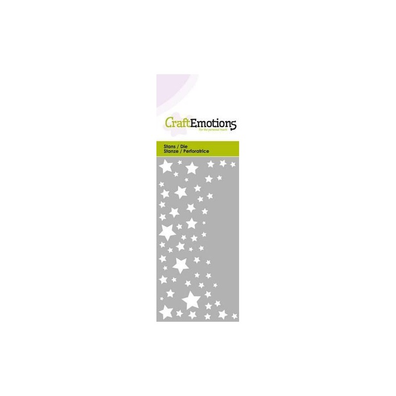 CraftEmotions Die - starry sky