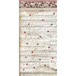 Stamperia Collectables 10 sheets 15x30,5 (6”x12”) - Desire SBBV18