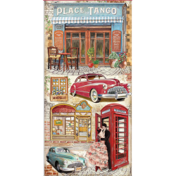 Stamperia Collectables 10 sheets 15x30,5 (6”x12”) - Desire SBBV18