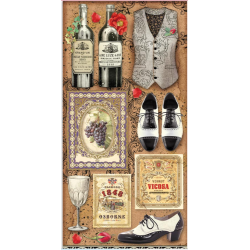 Stamperia Collectables 10 sheets 15x30,5 (6”x12”) - Desire SBBV18